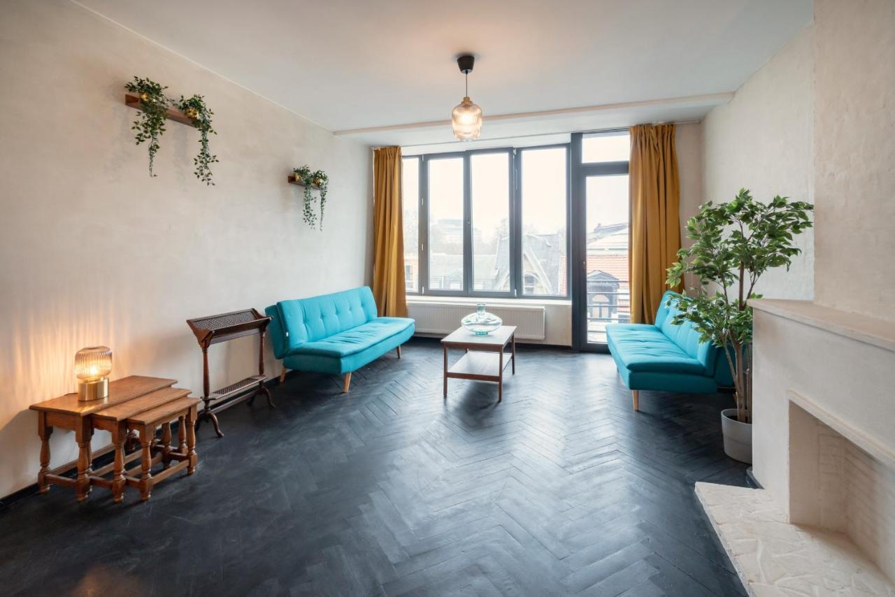 Two-Bedroom Apartments In The Heart Of アントウェルペン エクステリア 写真